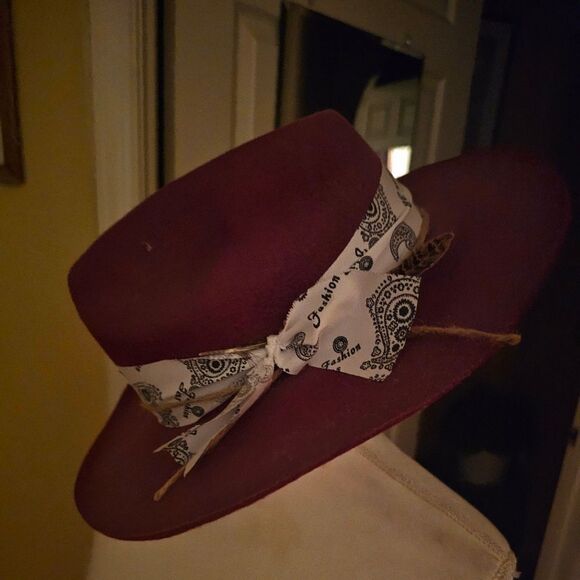 BOHO DECORATED FEDORA - Picture 3 of 6